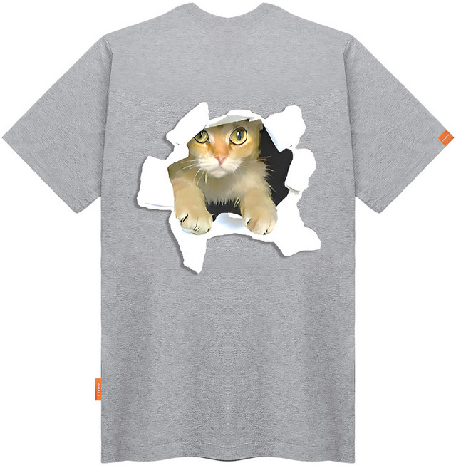 엘라모 캣인더홀 반팔 티셔츠