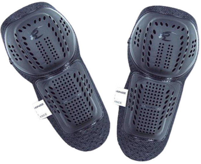 코미네 무릎 팔꿈치 보호대 SK-635, 1세트, BLACK