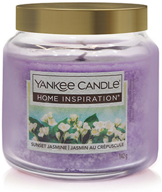 양키캔들 홈 인스퍼레이션 밸류 캔들 S, 썬셋자스민, 142g, 1개