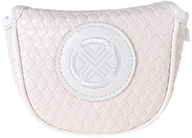 테크스킨 엑스넬스 안트레치아토 퍼터커버 말렛형, 화이트, 1개