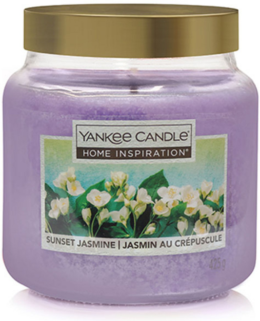 양키캔들 홈 인스퍼레이션 밸류 캔들 M, 썬셋자스민, 425g, 1개