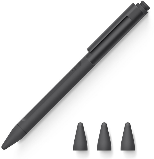 엘라고 애플펜슬 2세대 프로 팁커버 클립 케이스, 블랙