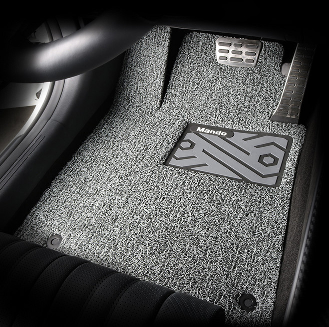 HL만도 컬러풀 와이드 볼륨쿠션 코일 카매트, 기아 니로 플러스 2022년 5월, 그레이