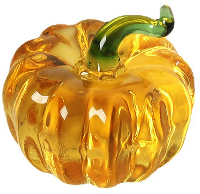 코히모 서예 독서 책 누름 유리 문진 호박 3W269, 1개