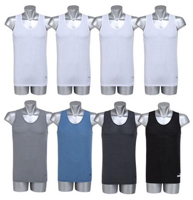 푸마바디웨어 남성용 탱크탑 패키지 8p 세트 PMYRSK11