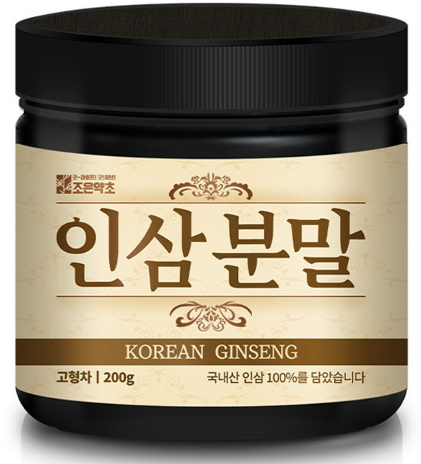 조은약초 인삼분말, 200g, 1개