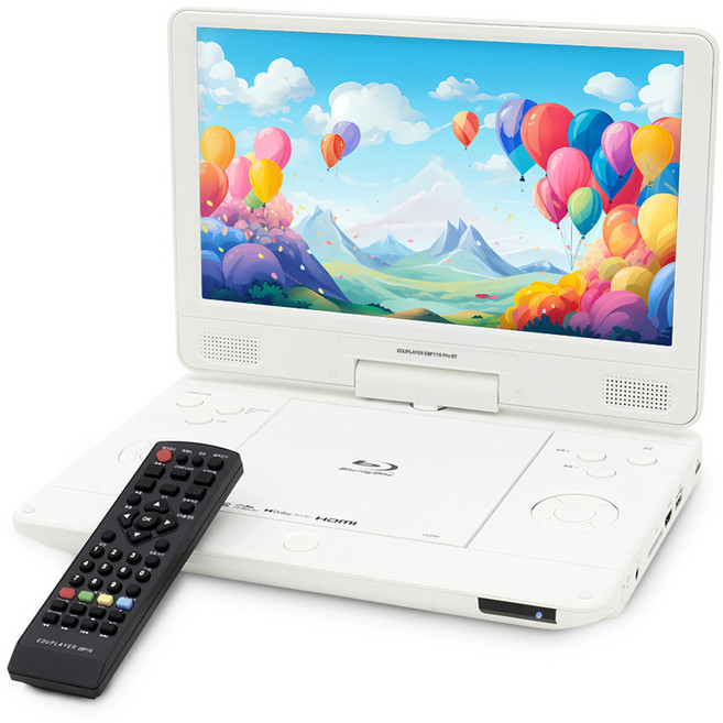에듀플레이어 블루투스 휴대용 블루레이 플레이어, EBP116 Pro BT