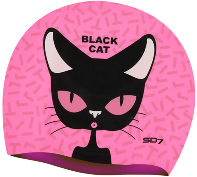 SD7 실리콘 수모 SGL-CA046, 블랙캣걸, 1개