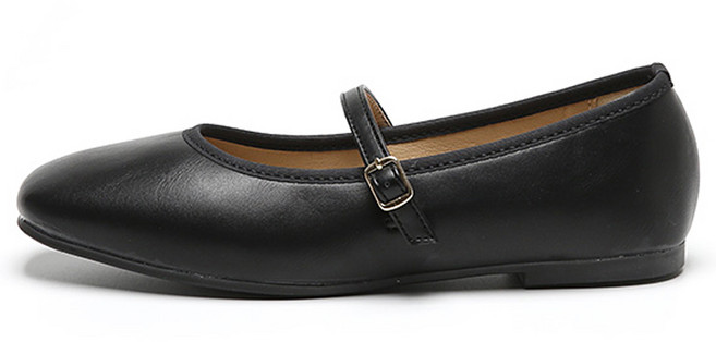 잭앤질 미니버클 발등라인 플랫슈즈 JA4102