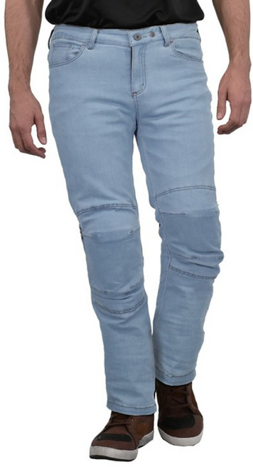 코미네 CMAX Protect 오토바이 청바지 WJ-754R, WASHED INDIGO