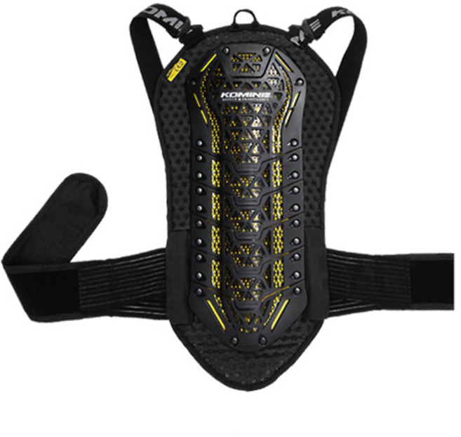 코미네 멀티 등 보호대 SK-822, 1개, BLACK