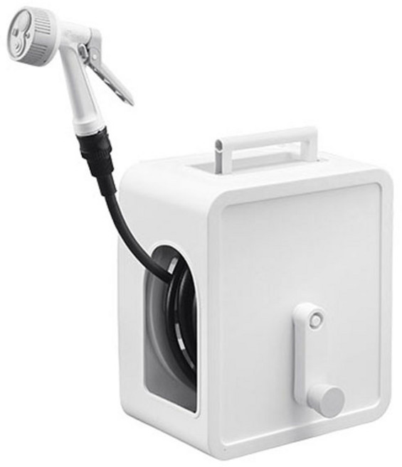 아이리스 풀커버 투웨이 호스릴 20m, 1개, 화이트