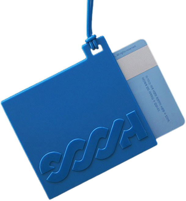 후그 카드 파우치 수영용품 CP0, 미친파랑(CP014), 1개