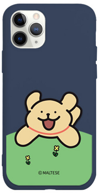 몰티즈 큐티즈 샤무드 컬러젤리 휴대폰 케이스