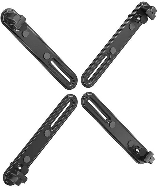 엘디엘마운트 무베사 브라켓 배사홀 없는 모니터암 거치대 APL-MA03, 블랙, 1개