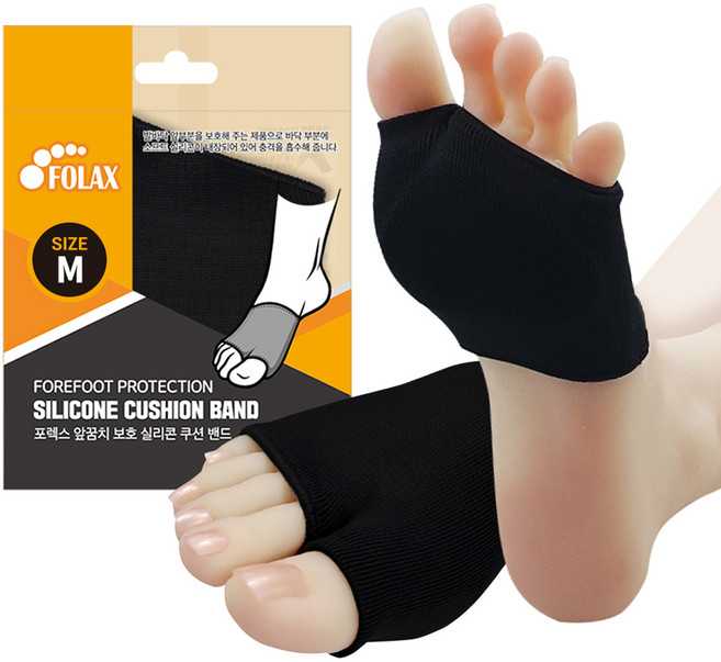 포렉스 앞꿈치 보호 실리콘 세트 쿠션 밴드