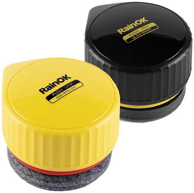 불스원 레인오케이 푸시그립 발수코팅 + 유막제거제 세트, 1세트