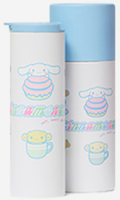 데이니즈 산리오 캐릭터즈 스텐 텀블러, 시나모롤, 450ml, 1개