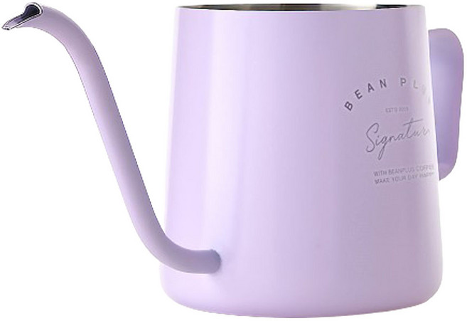 빈플러스 커피 컬러 드립포트, 라일락, 250ml, 1개