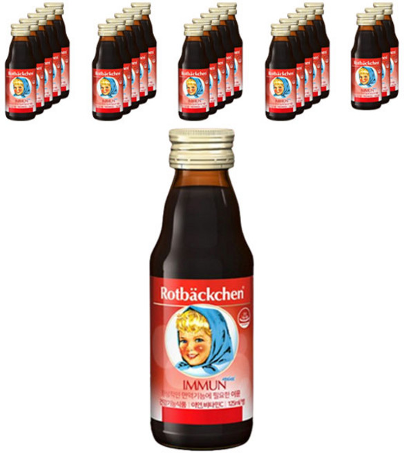 로트벡쉔 이뮨 미니 건강음료, 125ml, 24개