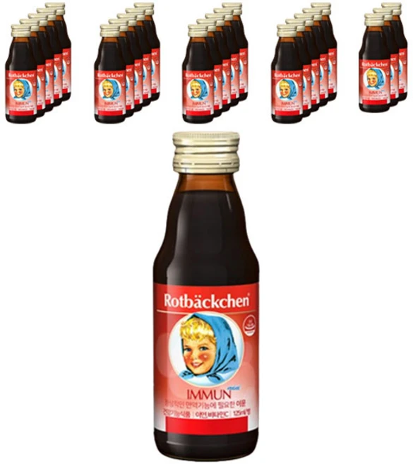 로트벡쉔 이뮨 미니 건강음료, 125ml, 24개 - 쿠팡