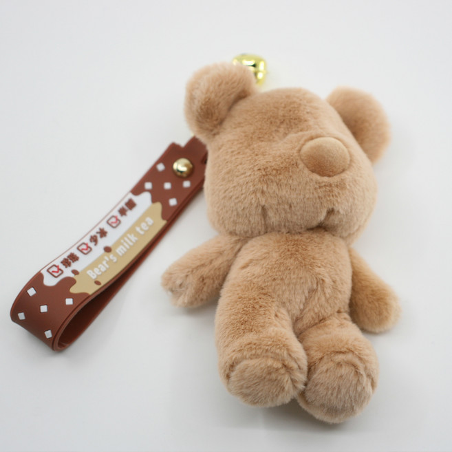 소리달 밍쿠 작은 곰인형 가방 차량용 장식용 키링