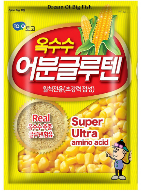 토코 옥수수어분글루텐 떡밥, 300g, 1개