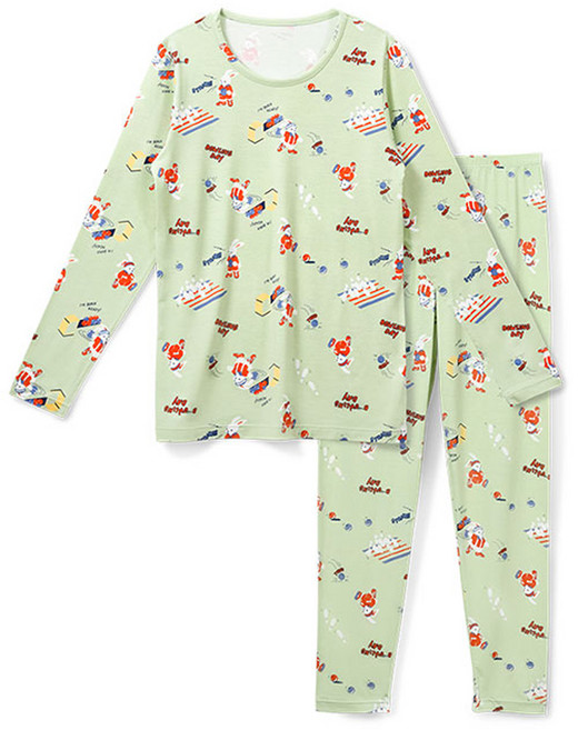 첨이첨이 여아용 HFC 텐셀 모달 9부 내복 세트 02