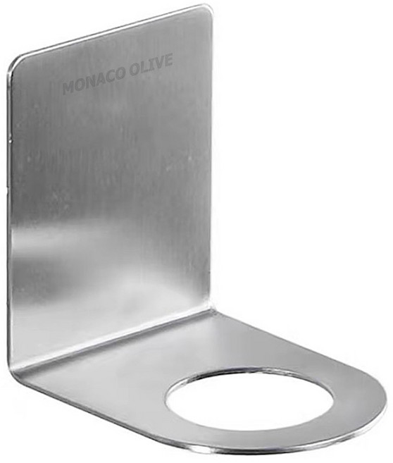 모나코올리브 모브 스텐 샴푸린스 홀더, 실버, 1개