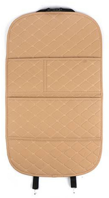 카템 감탄 가죽 킥 매트 자수형, 새들브라운, 1개