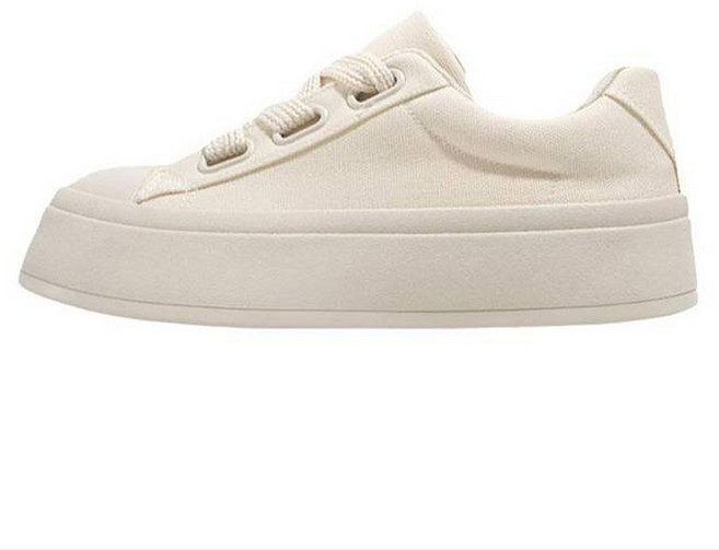 라라티나 여성용 베라 데일리 통통 캔버스 플랫폼 스니커즈