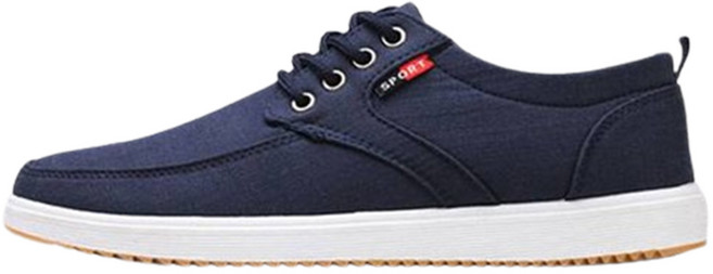 남성용 아론 캐주얼 캔버스 스니커즈