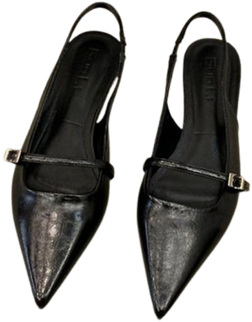 피어니스트 엣지 토 샌들 플랫슈즈