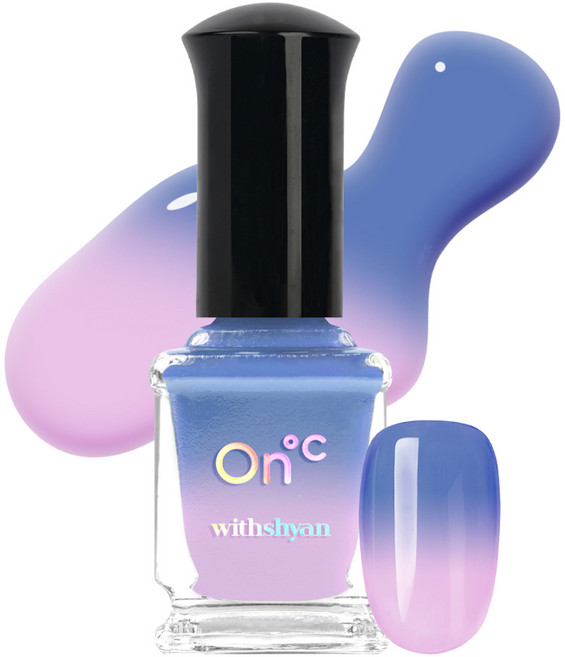 위드샨 온도 변화 네일 매니큐어, 23도봄날의온도, 9ml, 1개