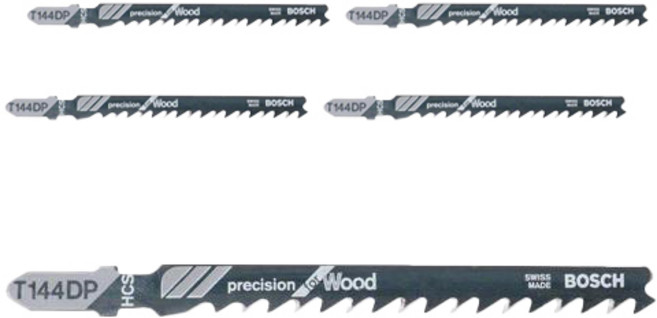 보쉬 목재용직쏘날 T144DP, 5개