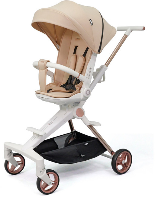 씨투엠뉴 에이블 스핀 플러스 트라이크 휴대용 유모차, 베이지