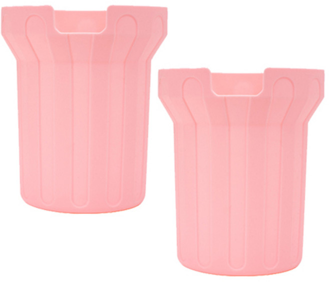 블럭마트 텀블러 바닥보호 실리콘커버 900ml, 핑크, 2개