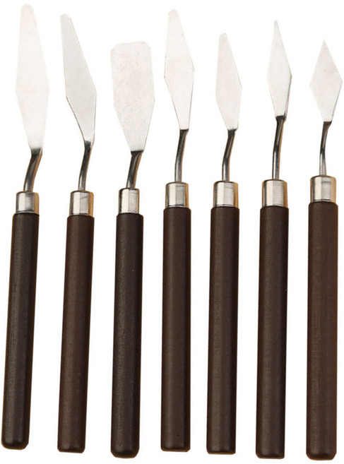 미술 화방 유화나이프 7종세트, 1세트