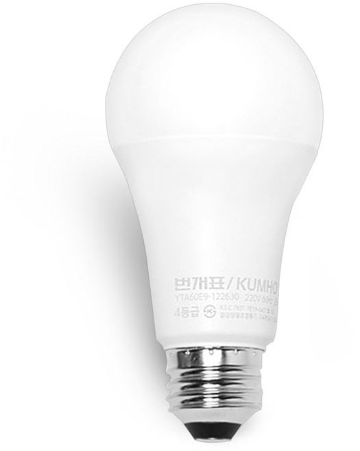 번개표 원하 LED 전구 14W 화이트, 전구색, 1개