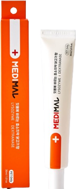메디멀 반려동물 효소치약 닭고기향, 30ml, 1개