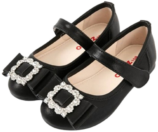 오즈키즈 여아용 루나 리본 구두