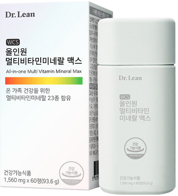 닥터린 올인원 멀티비타민미네랄 맥스, 60정, 1개