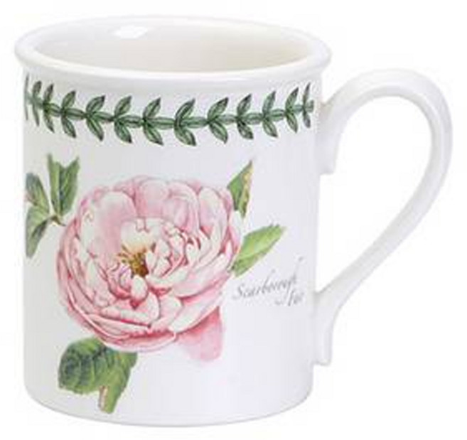 PORTmeIRION 波特玫琳恩 Botanic Rose BF 馬克杯 0.26L, 款式隨機, 1入