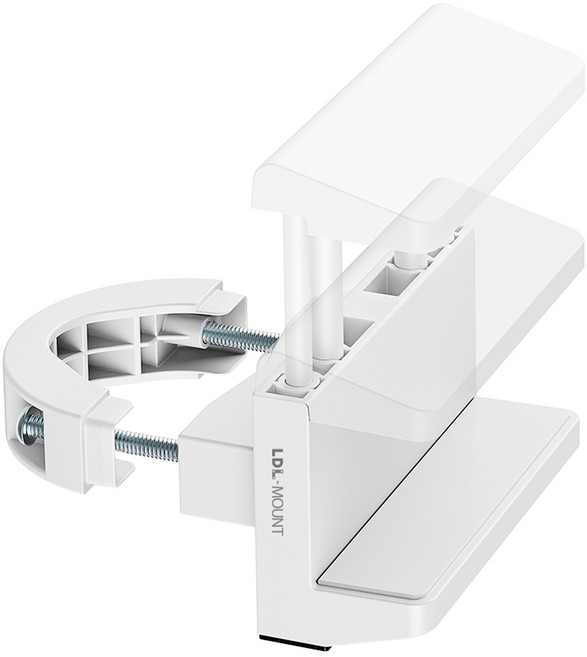 엘디엘마운트 무타공 멀티탭 거치대 폴타입 멀티탭 정리함 홀더 APL-MHW, 1개