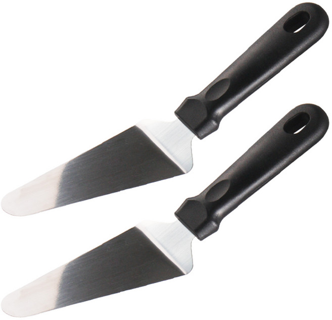 코빙 삼각 피자 뜨게 터너 스페치, 블랙, 2개