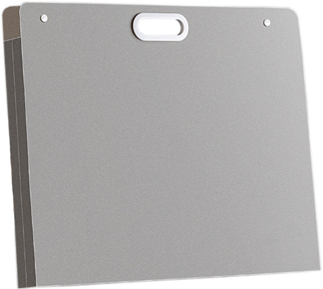 코히모 미술 도화지 수납 대형 파일 바인더 440 x 360 mm 3W097, 블랙, 1개