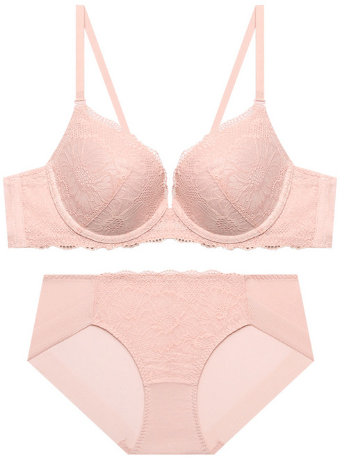트라이엄프 여성용 레이스 브라 팬티 세트