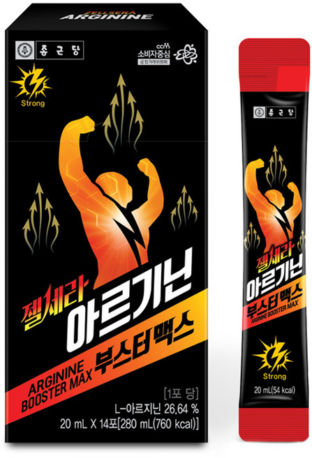 종근당 젤세라 아르기닌 부스터맥스 14p, 280ml, 1개