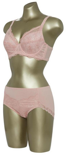 트라이엄프 여성용 레이스 풀컵 브라 팬티 세트