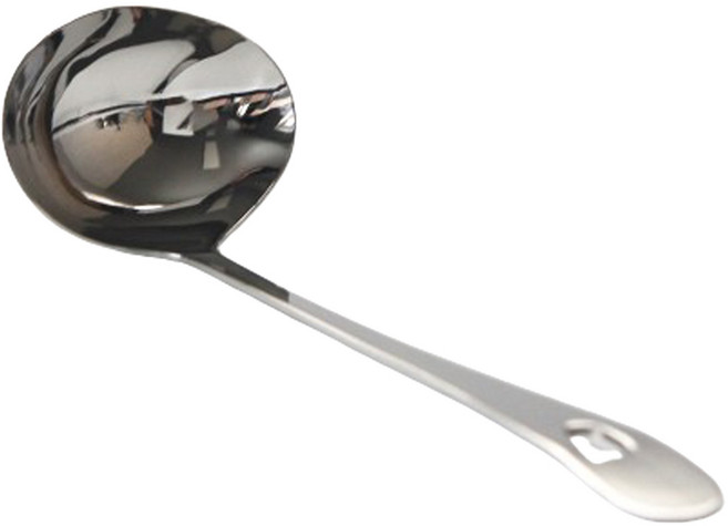 리빙글로리 STS304 소스국자, 은색, 1개